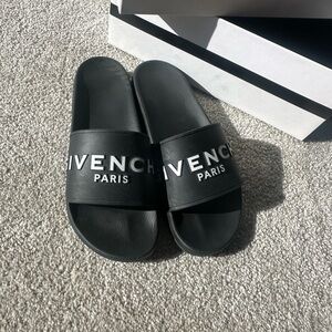 Givenchy Black Slides